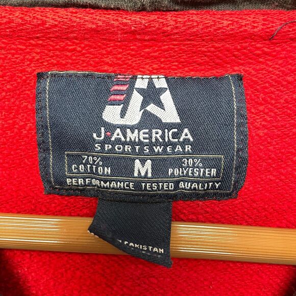 University of Maryland Terps Hoodie Sweatshirt Size Medium Embroidered B366 -30 - Picture 6 of 13